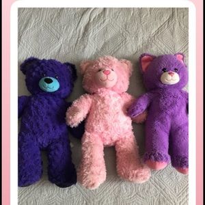 BUILD A BEAR | 3 bears + 3 outfits